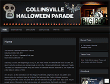 Tablet Screenshot of collinsvillehalloween.com